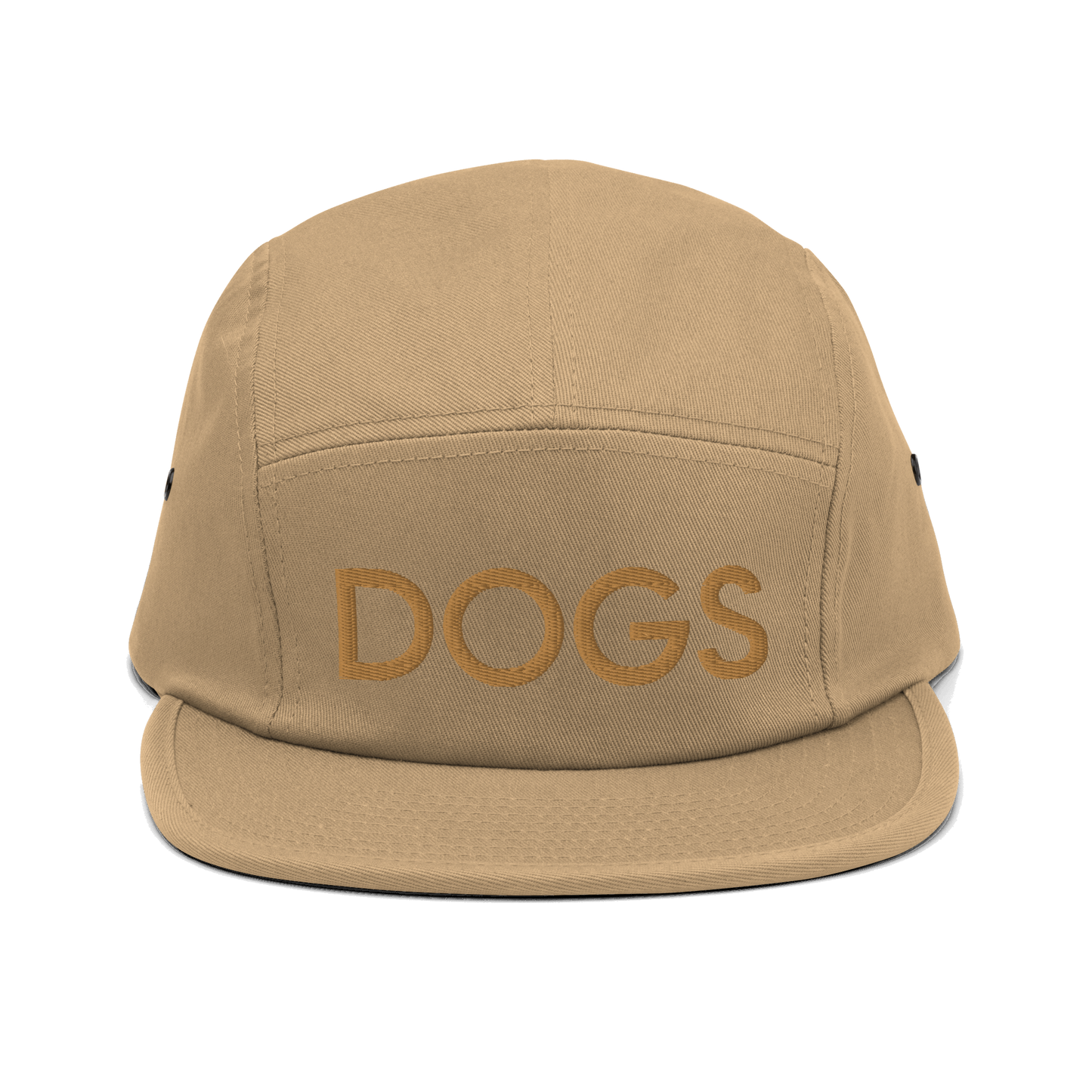 DOGS 5-Panel Camp Hat Khaki