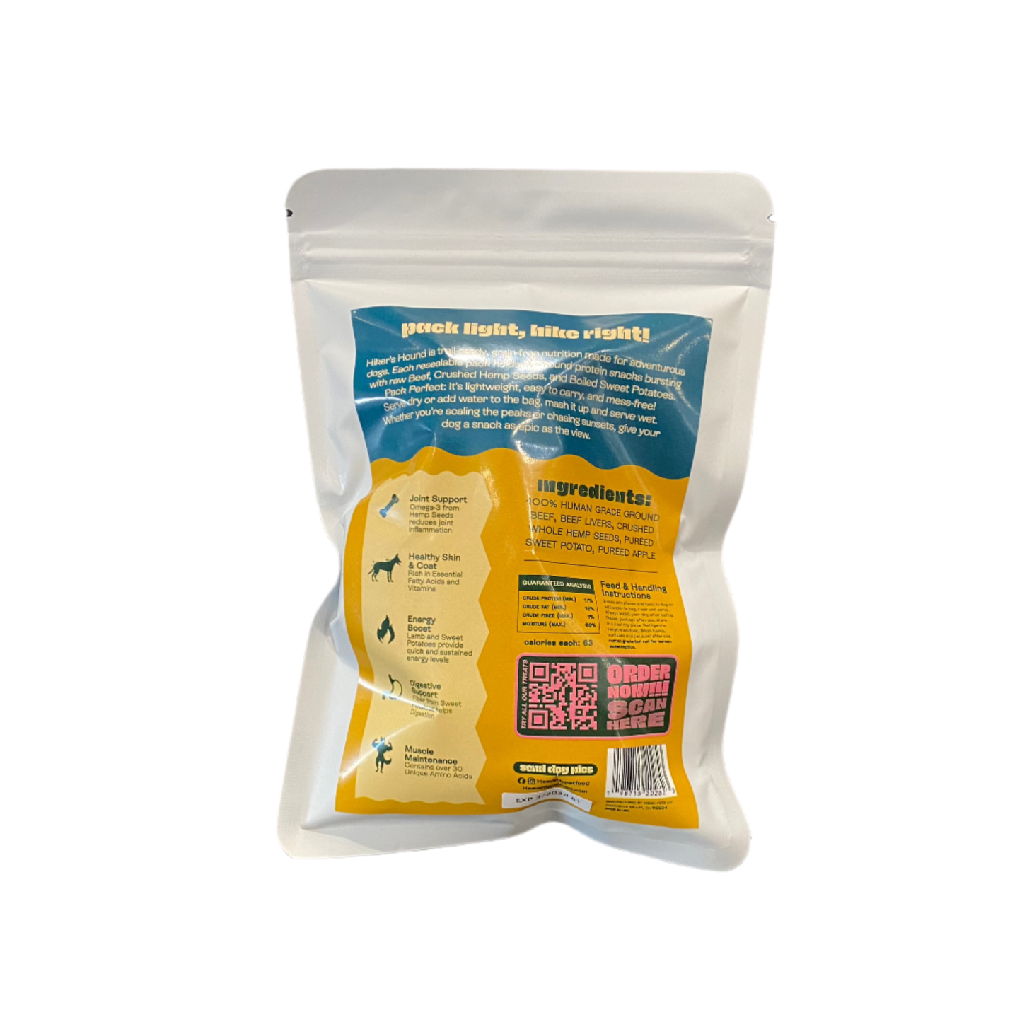 Hiker's Hound Raw Beef Recipe