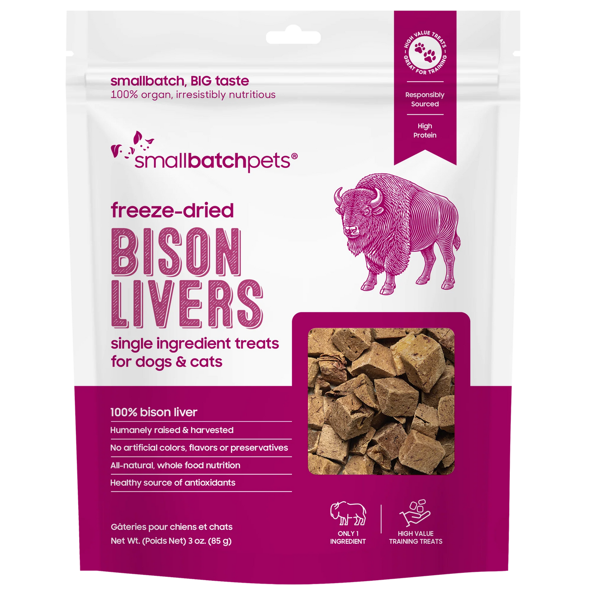 Smallbatch Freeze-dried Liver Treats