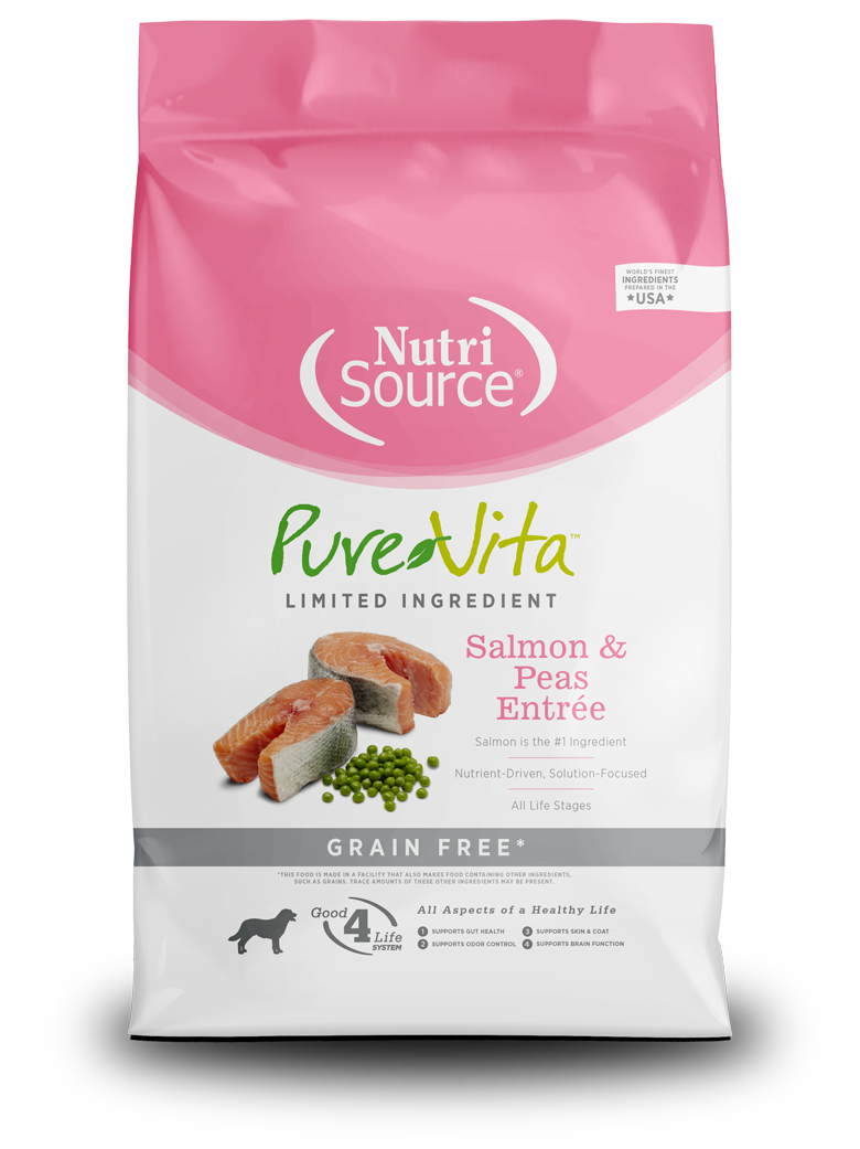 Pure Vita - Salmon & Peas Entrée