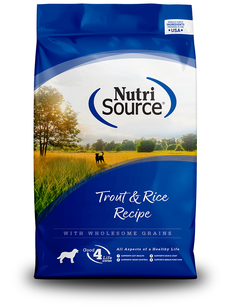 Nutri Source Trout & Rice Dry Dog Food