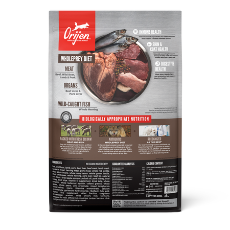 Orijen Regional Red Dry Dog Food – Premium Red Meat Recipe