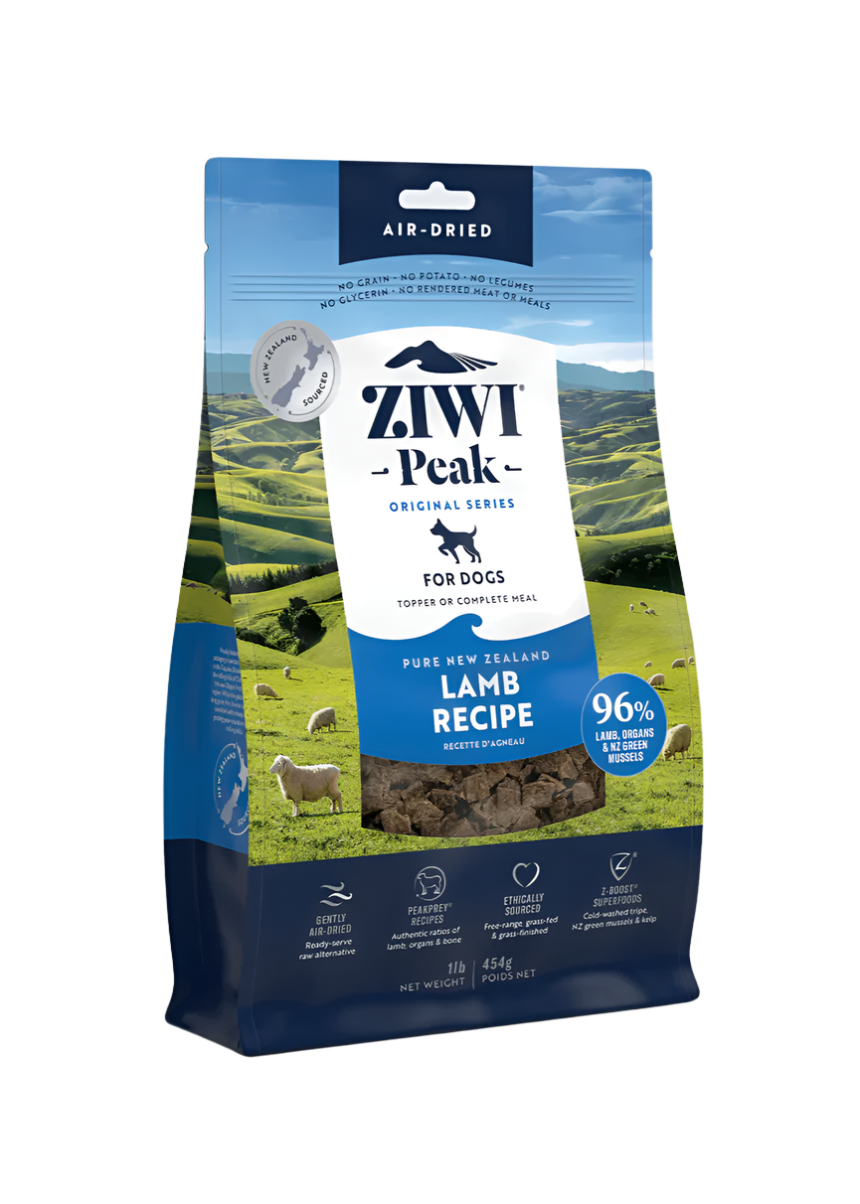 Ziwi Peak Air-Dried Dog Food – Gently Air-Dried Raw Nutrition for Dogs