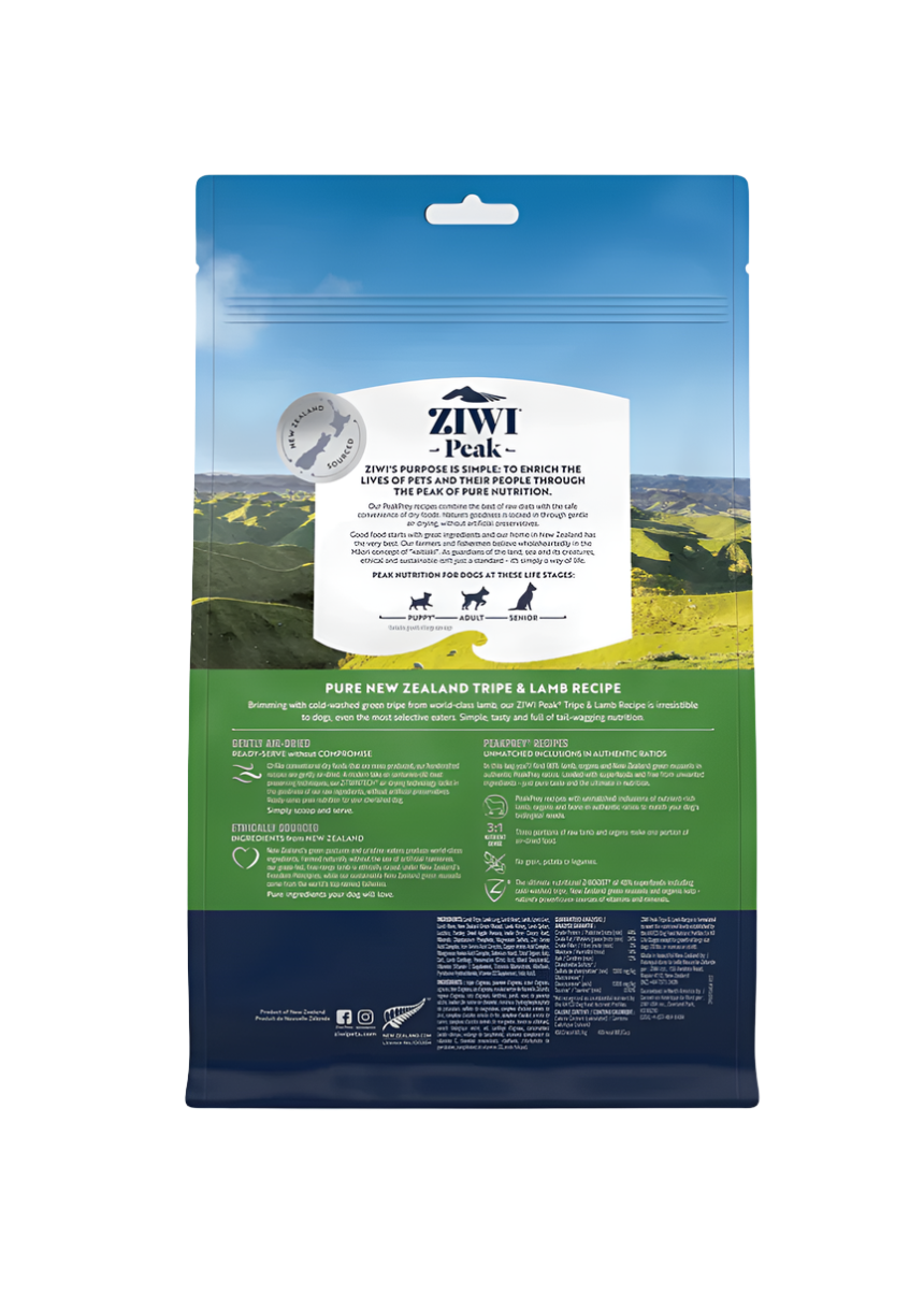 Ziwi Peak Air-Dried Dog Food – Gently Air-Dried Raw Nutrition for Dogs