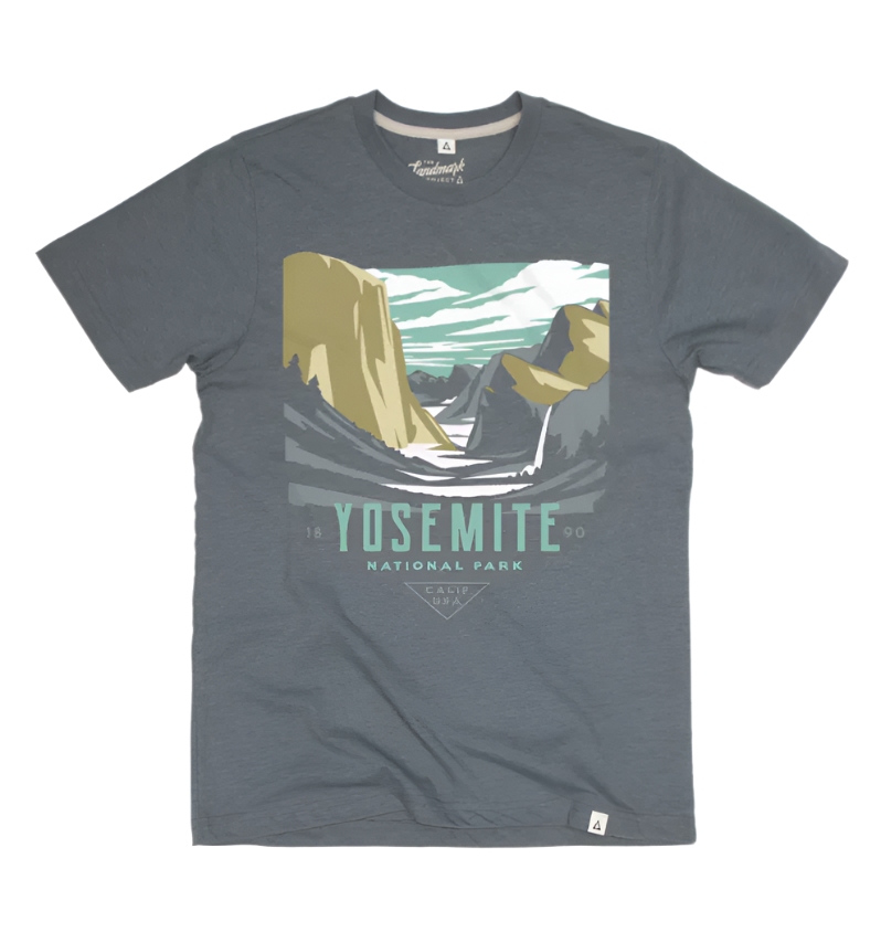 Yosemite National Park Unisex Short Sleeve Tee