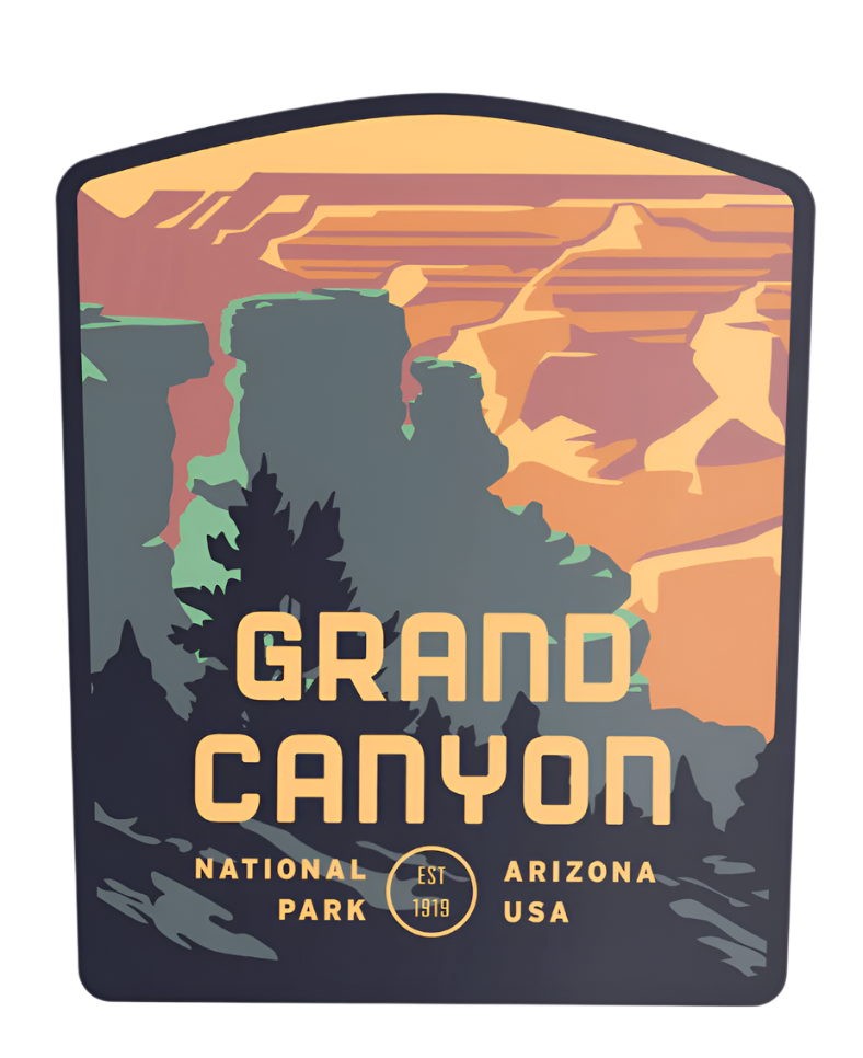 Grand Canyon National Park Sticker