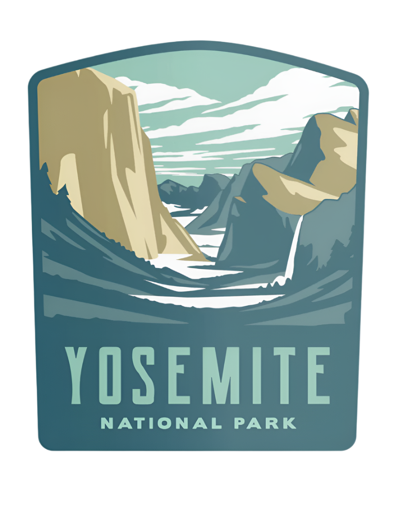 Yosemite National Park Sticker