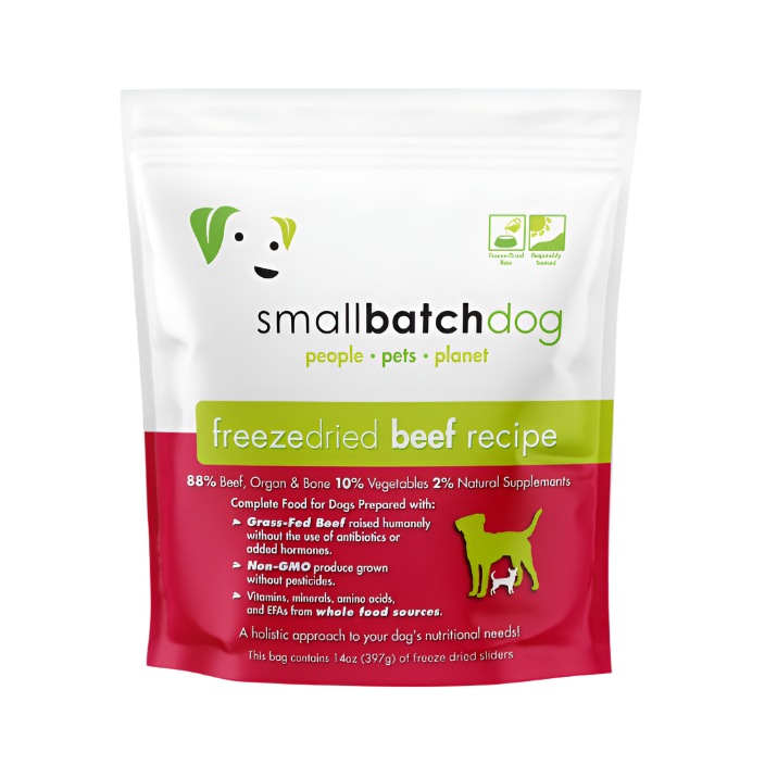 Smaalbatch Freeze-Dried Raw Food for Dogs