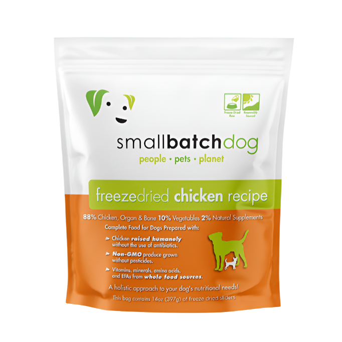 Smaalbatch Freeze-Dried Raw Food for Dogs