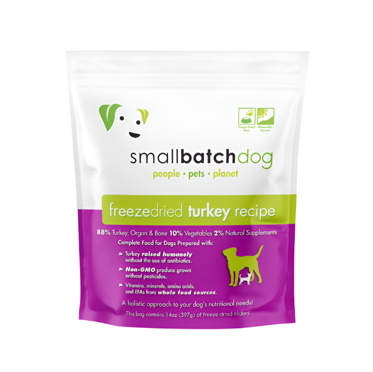 Smaalbatch Freeze-Dried Raw Food for Dogs