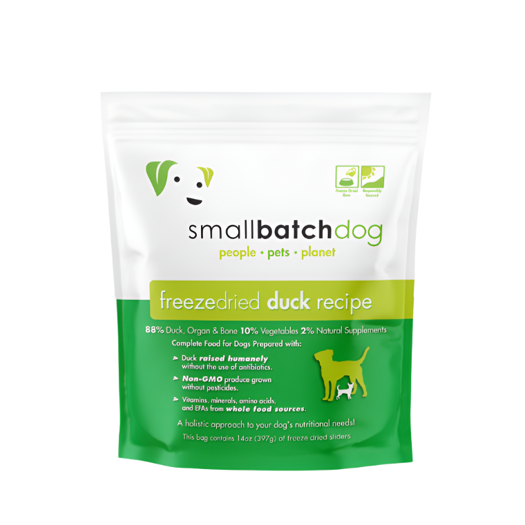 Smaalbatch Freeze-Dried Raw Food for Dogs