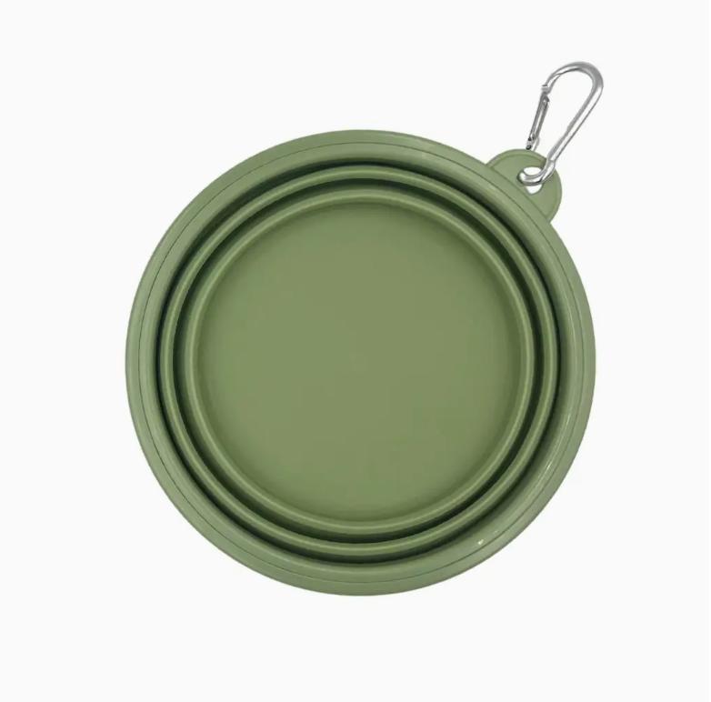 Pawsome Tails Collapsible Water Bowl for Dogs