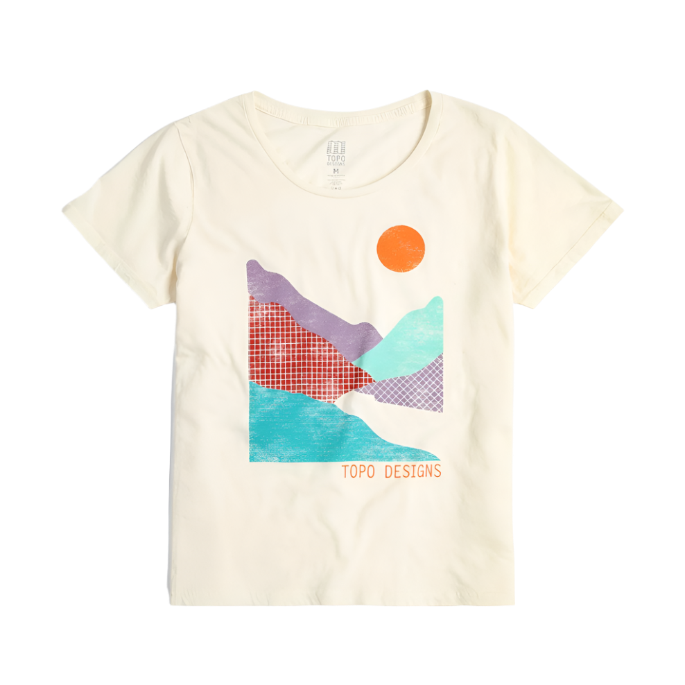 Topo Designs Retro Lake Tee - Women's