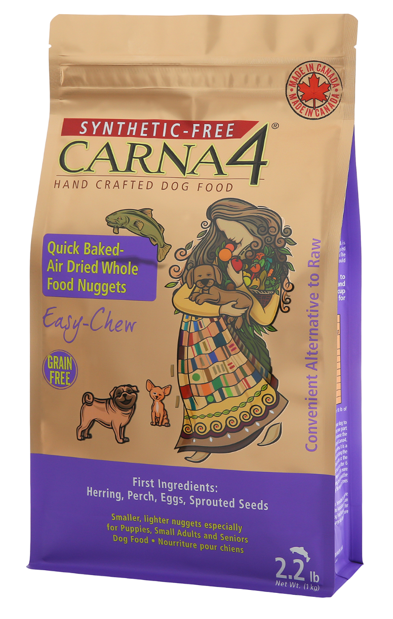 Carna4 Quick-Baked, Air-Dried Dog Food - Easy-chew Fish