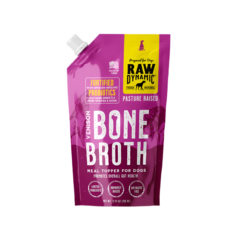 Raw Dynamic Frozen Bone Broth for Dogs