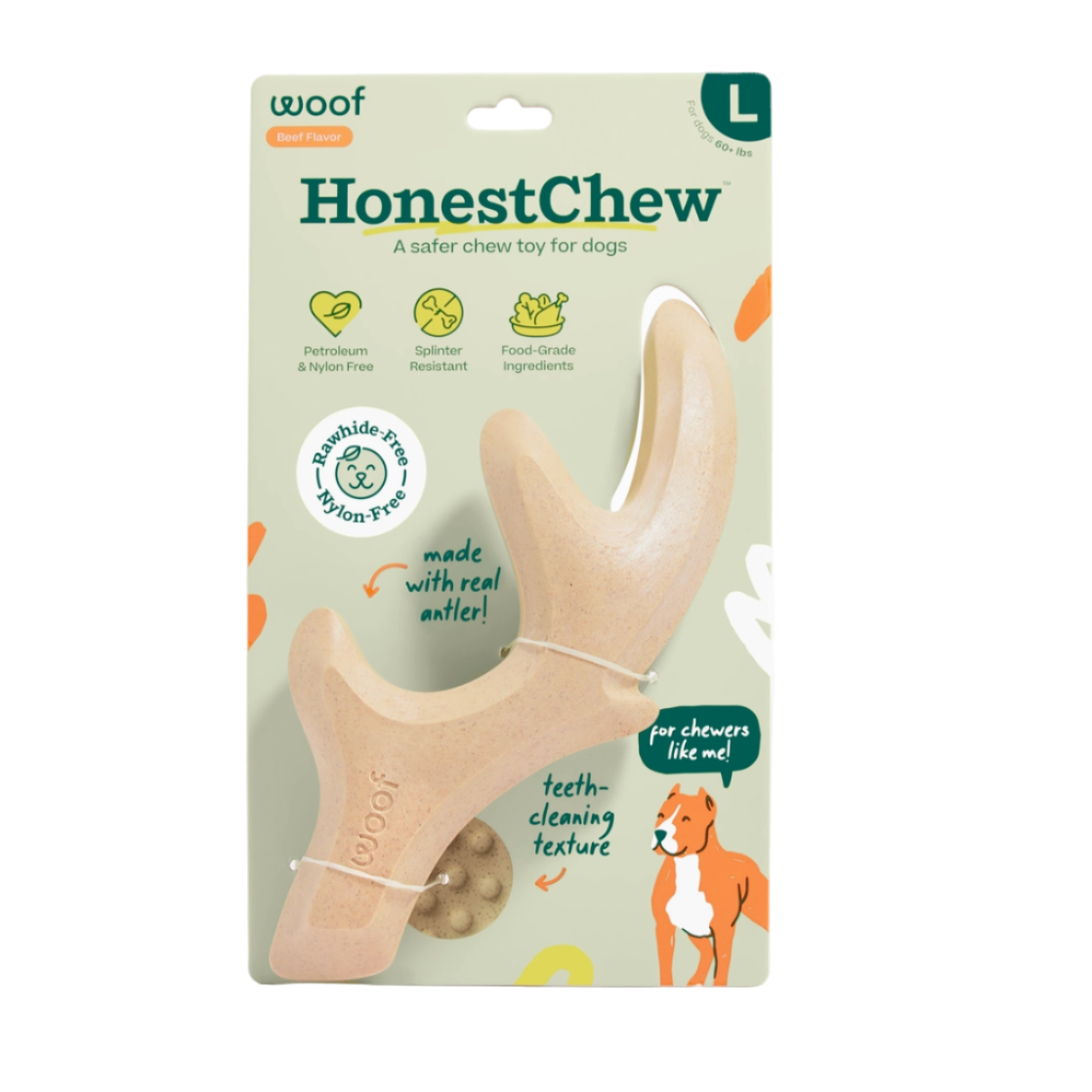 Woof HonestChew - Ultra-durable, plant-based chewbone