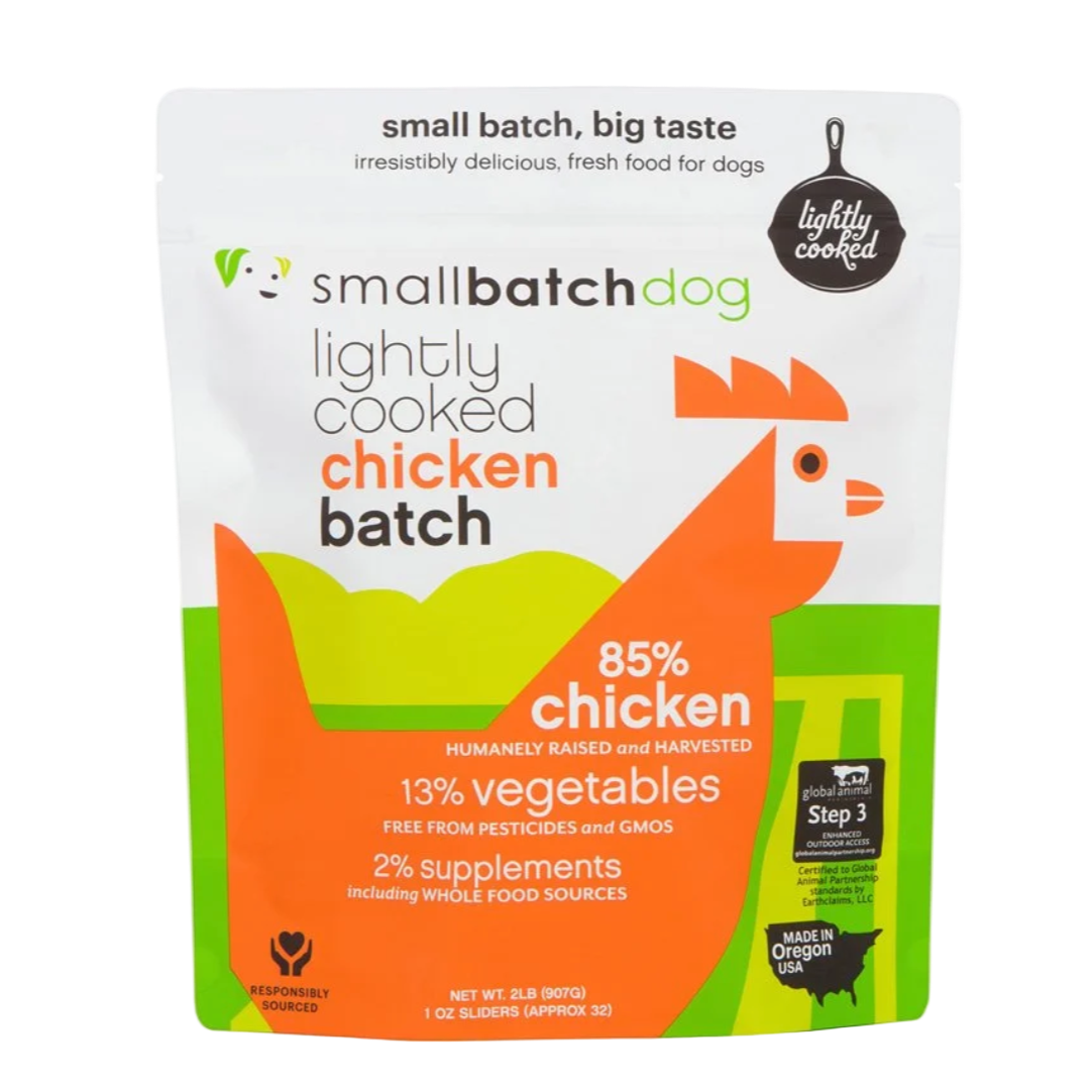 Smallbatch Lightly Cooked Frozen Dog Food
