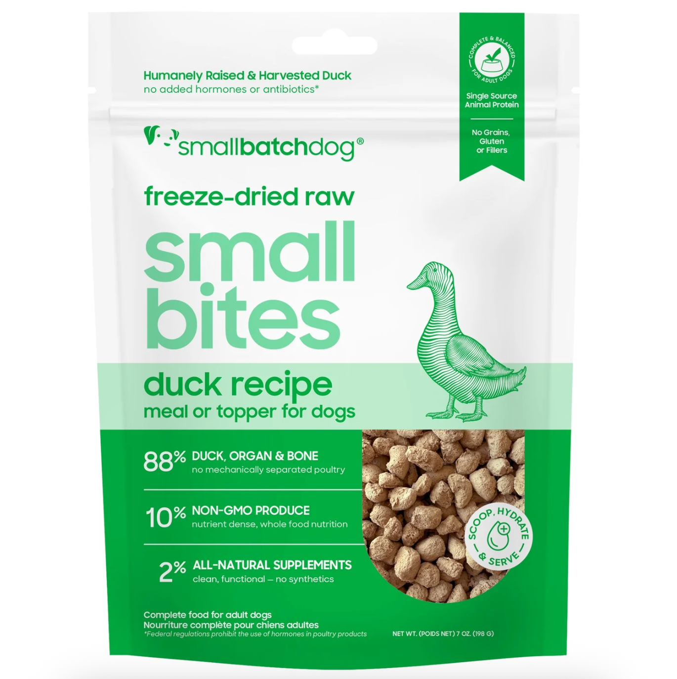 Smallbatch Freeze-Dried Small Bites for Dogs
