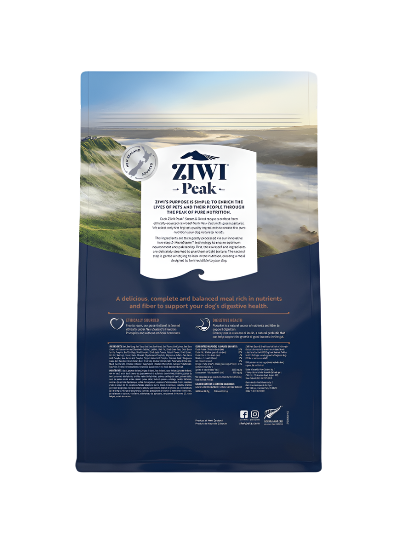 Steam & Dried Dog Food
