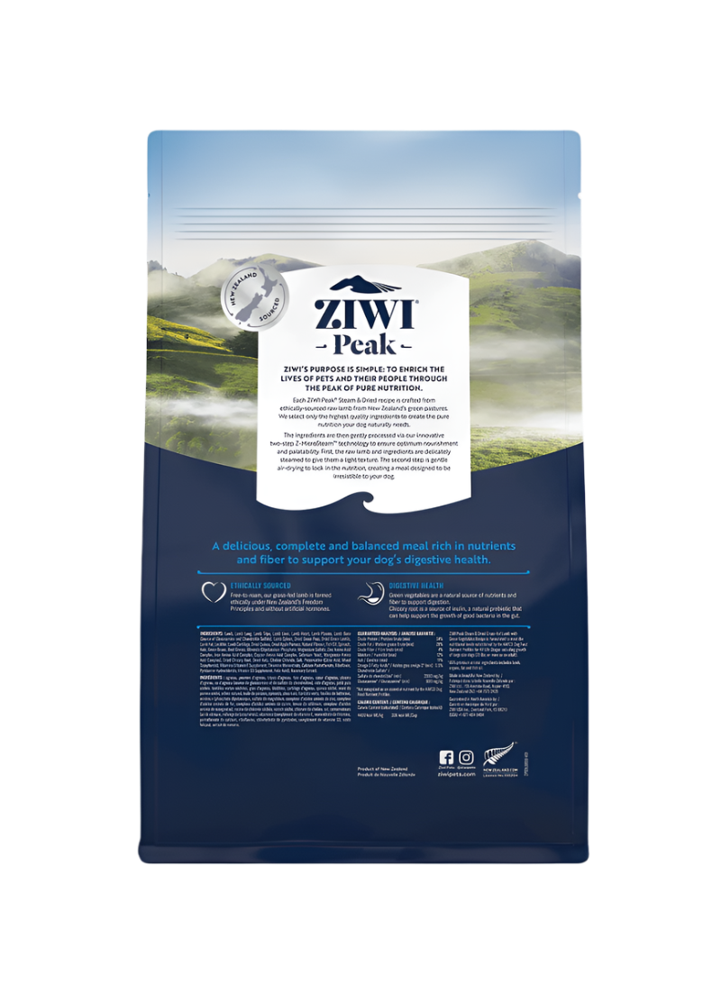 Steam & Dried Dog Food