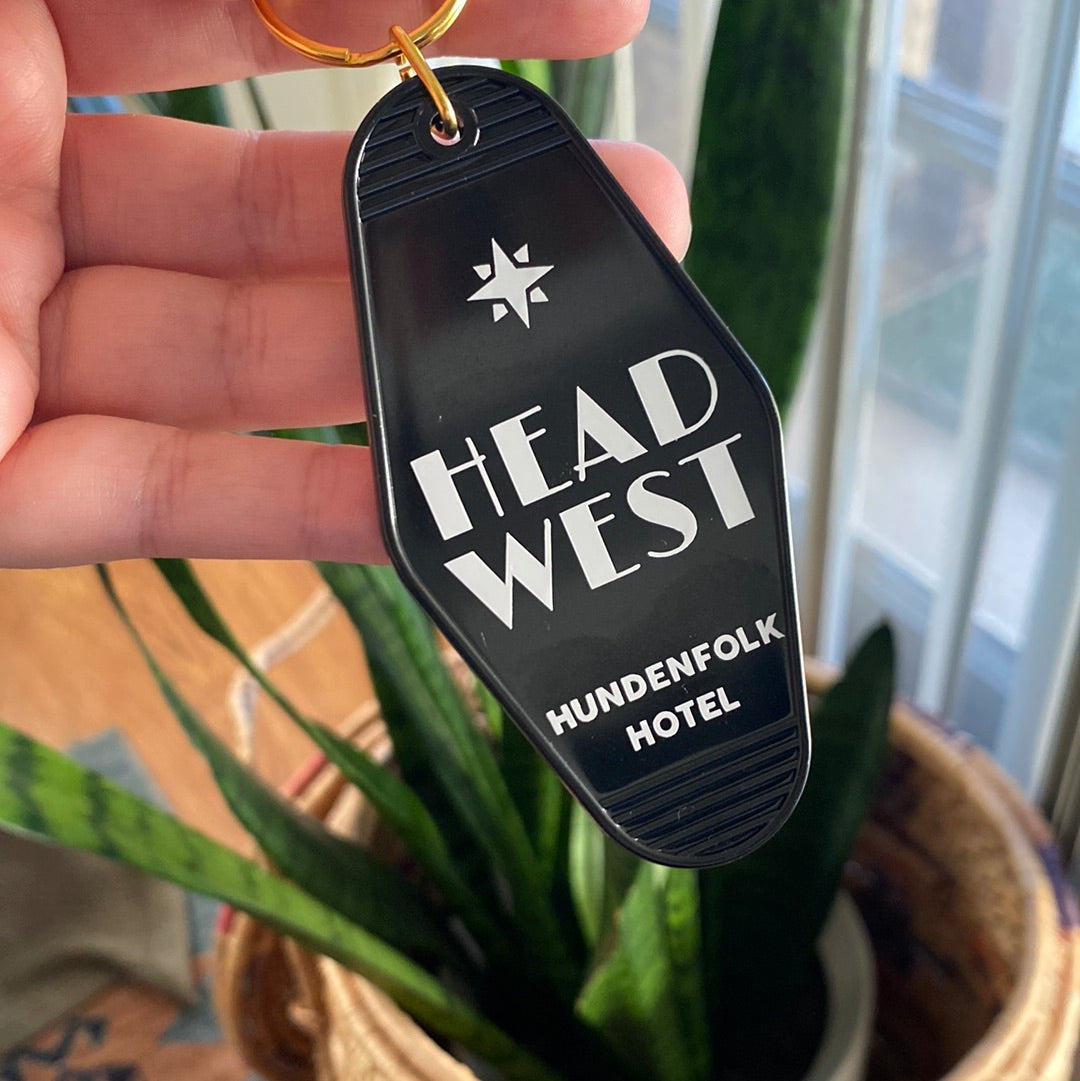 Motel Keychain