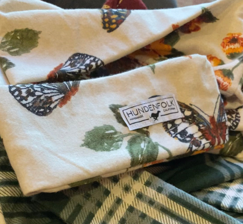 Butterfly Dog Scarf
