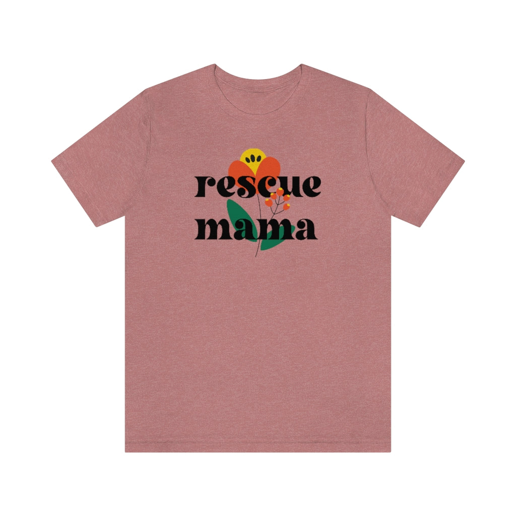 Rescue Mama Poppy Short Sleeve Tee