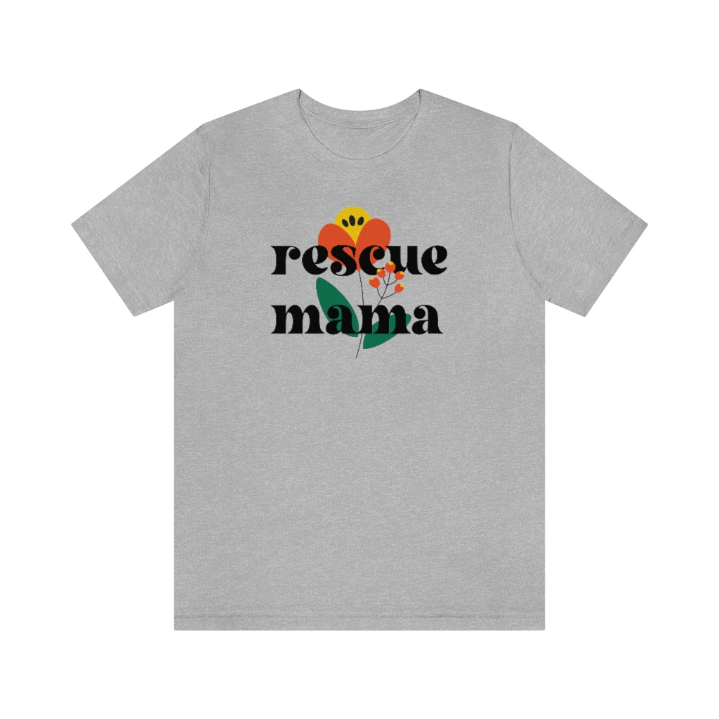 Rescue Mama Poppy Short Sleeve Tee