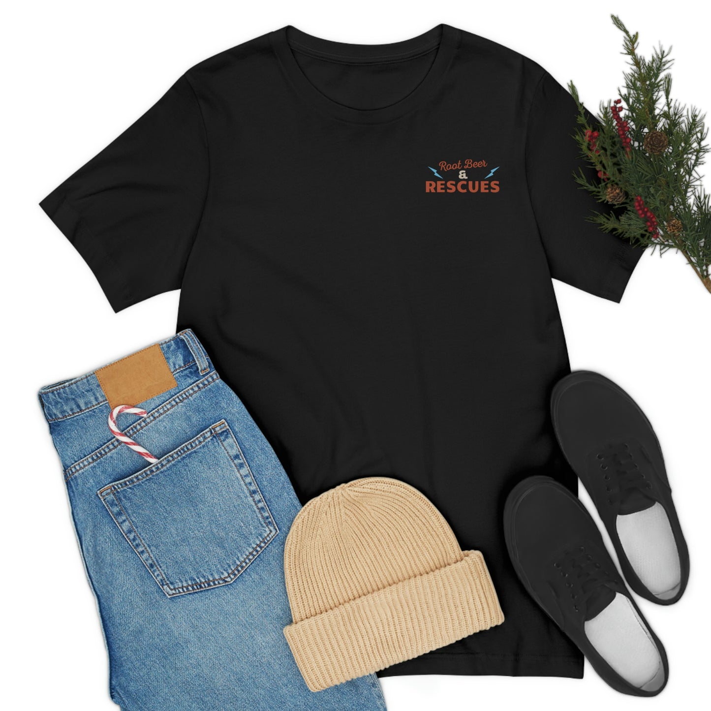 Root Beer & Rescues Tee