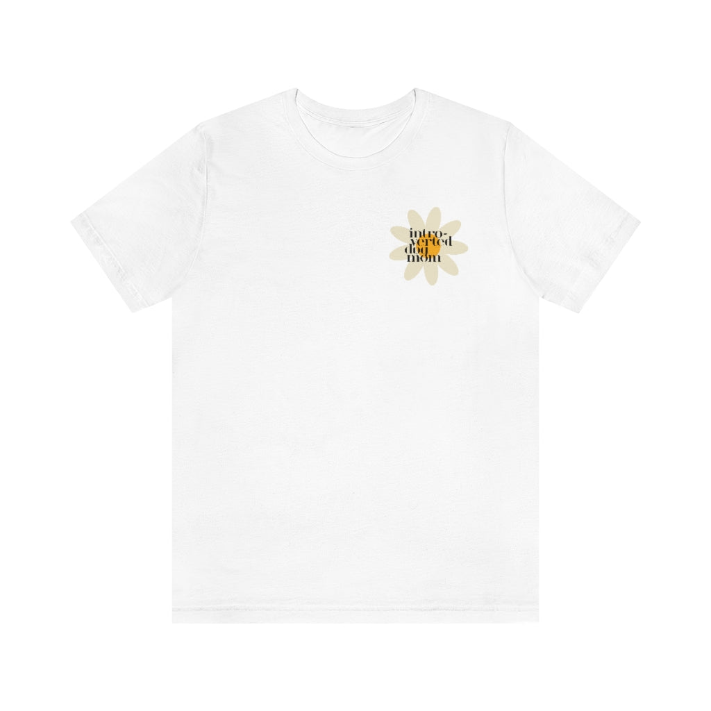 Introverted Dog Mom Short Sleeve Tee