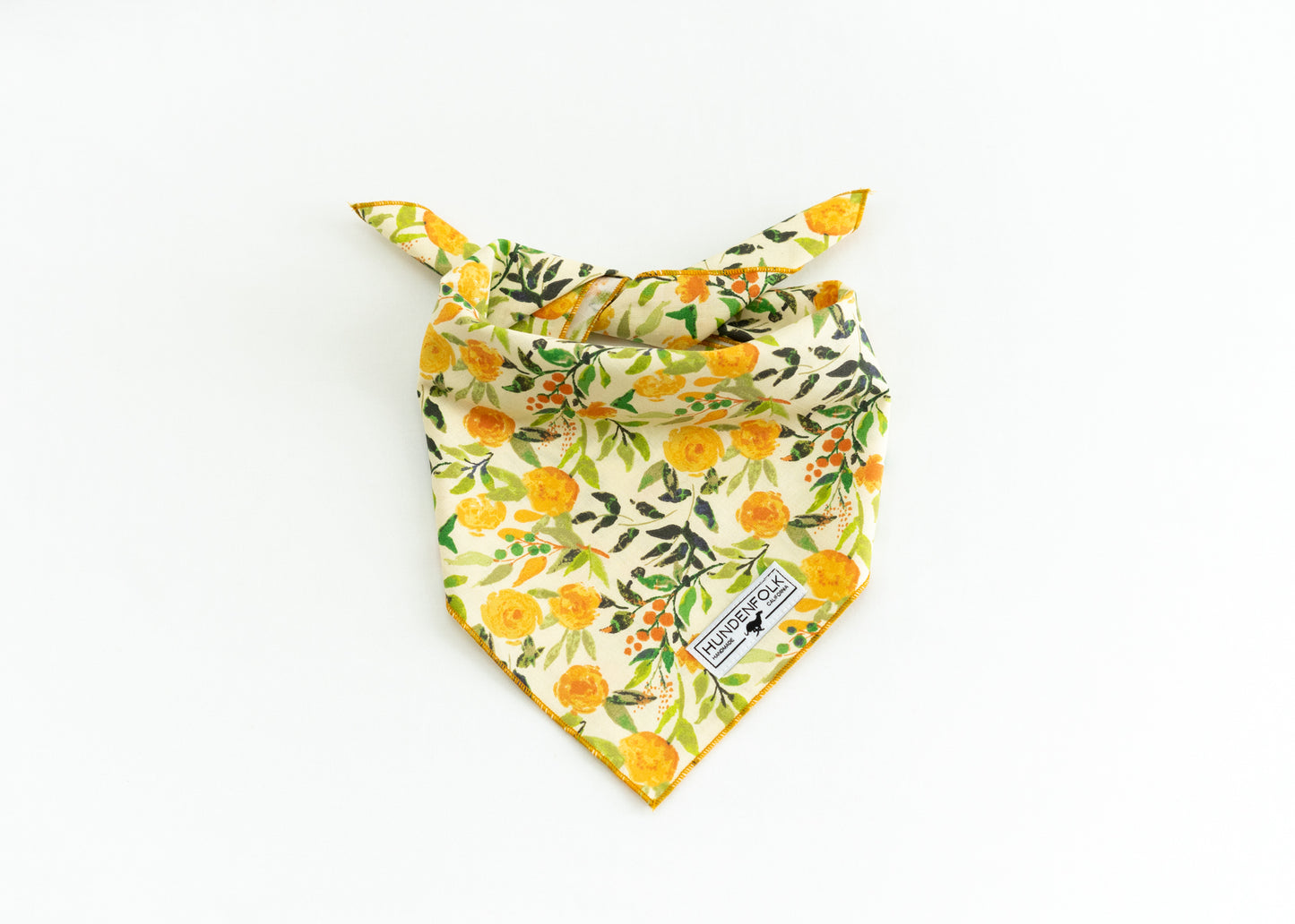 Orange Orchard Dog Bandana