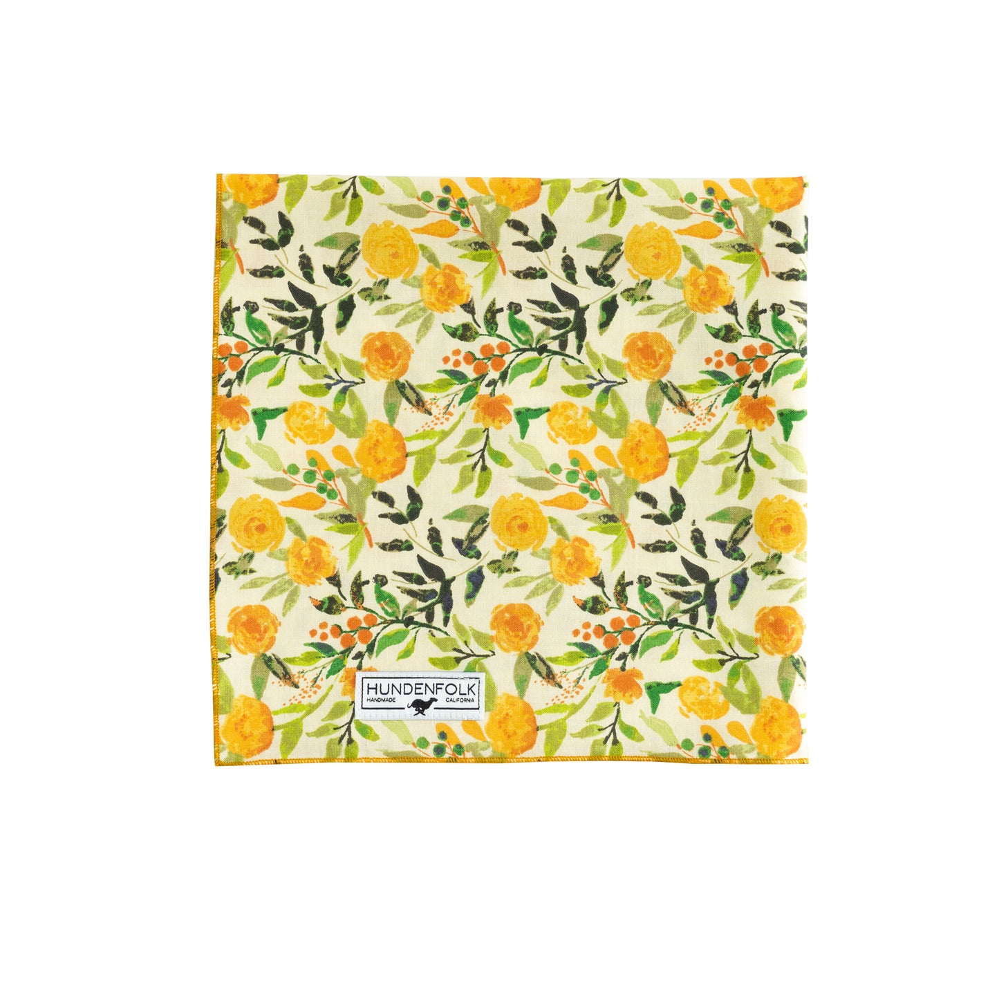 Orange Orchard Dog Bandana