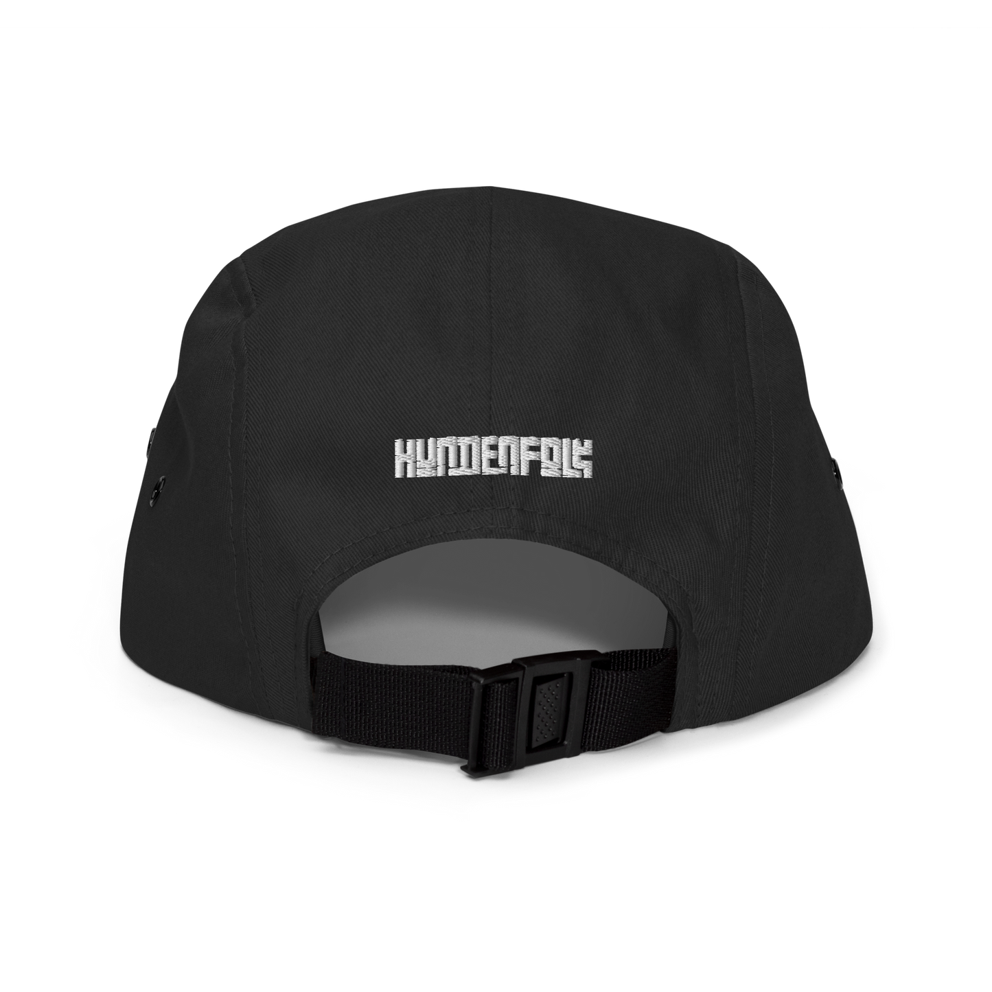 DOGS 5-Panel Camp Hat Black/White
