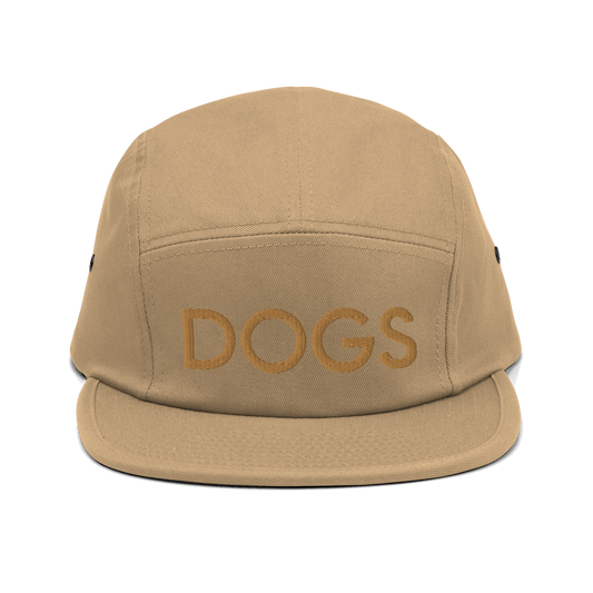 DOGS 5-Panel Camp Hat Khaki