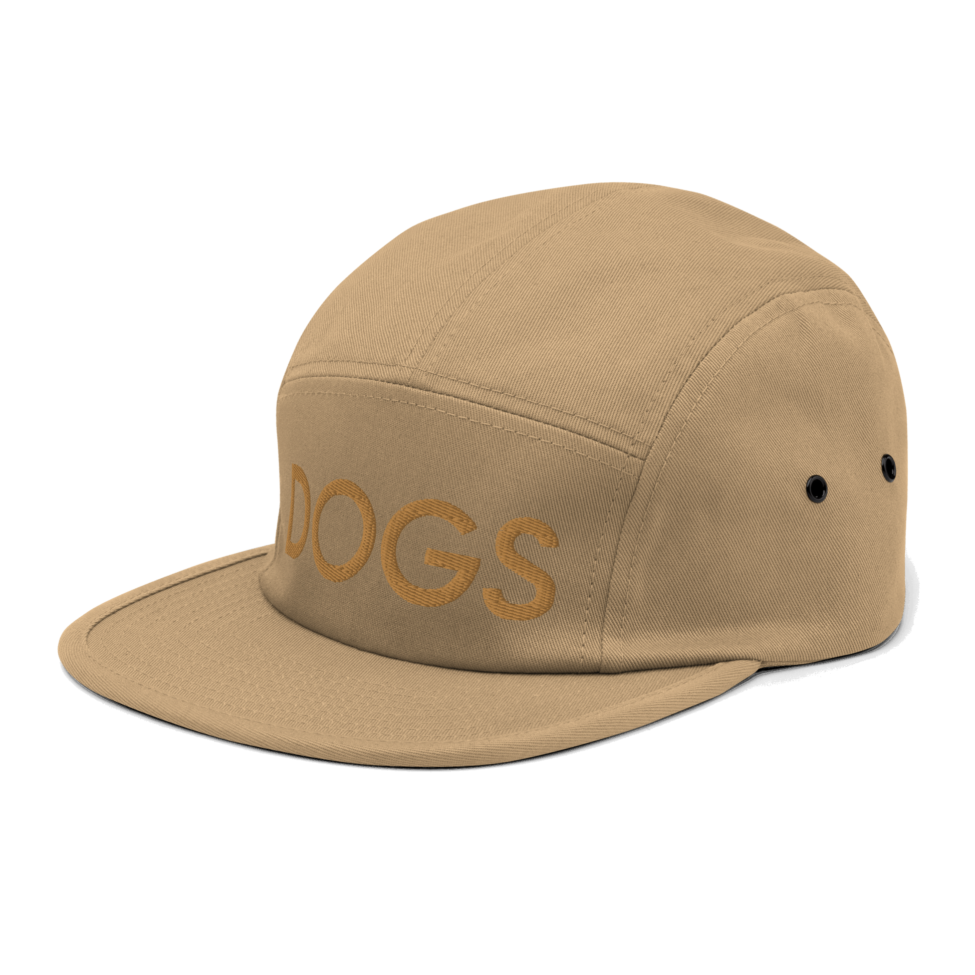 DOGS 5-Panel Camp Hat Khaki