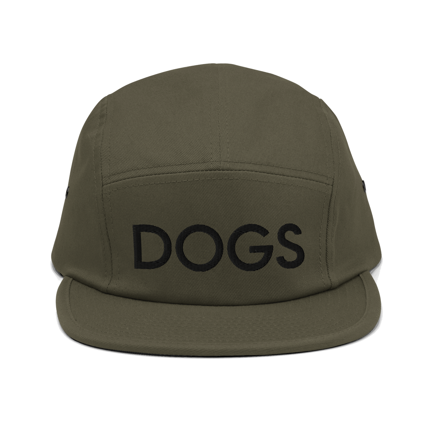 DOGS 5-Panel Camp Hat Olive