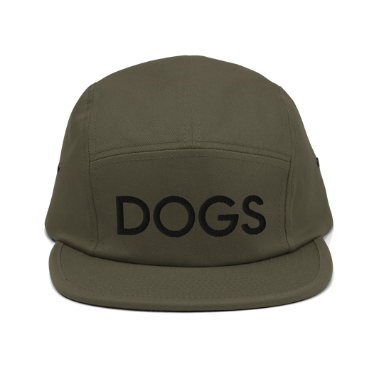 DOGS 5-Panel Camp Hat Olive