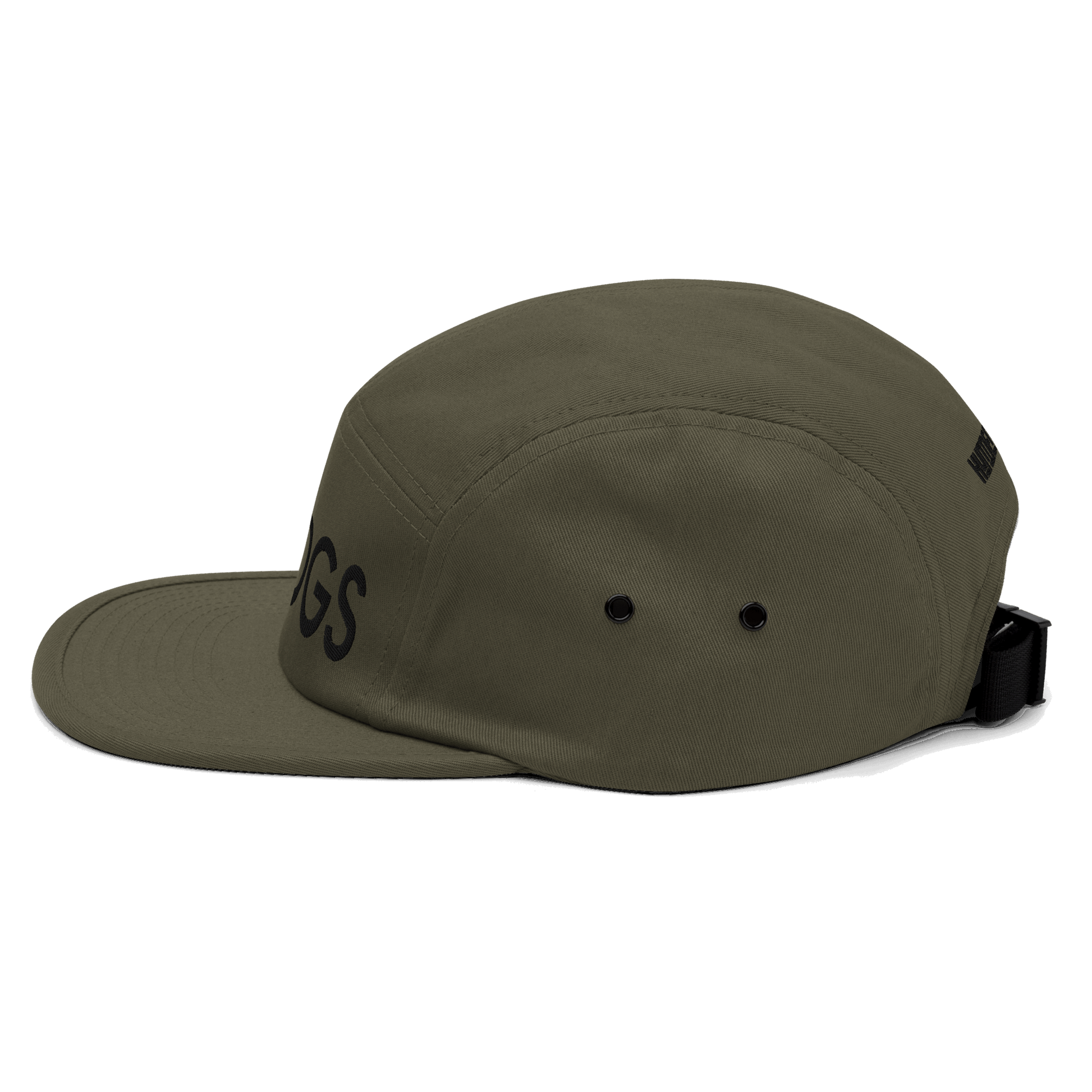 DOGS 5-Panel Camp Hat Olive