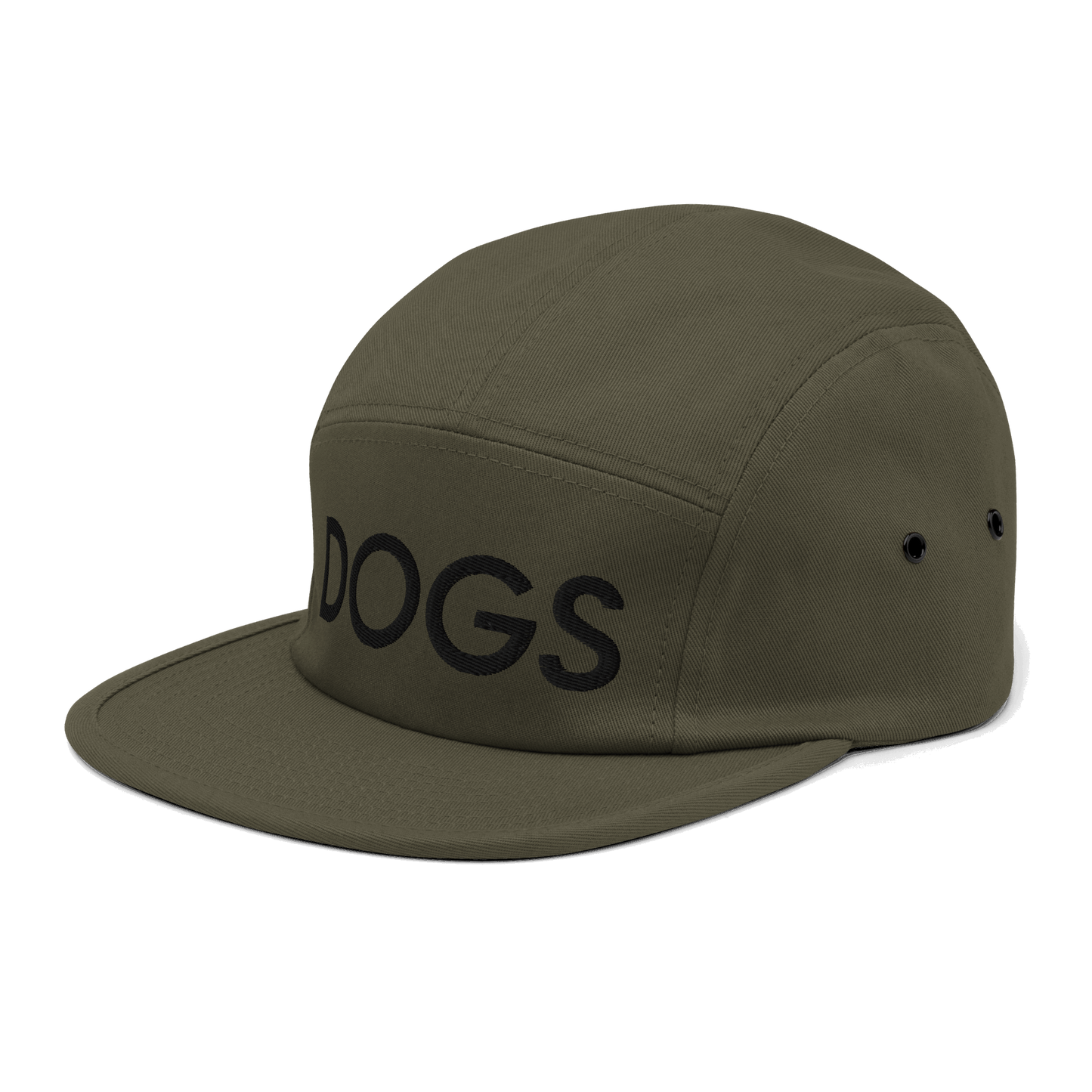 DOGS 5-Panel Camp Hat Olive