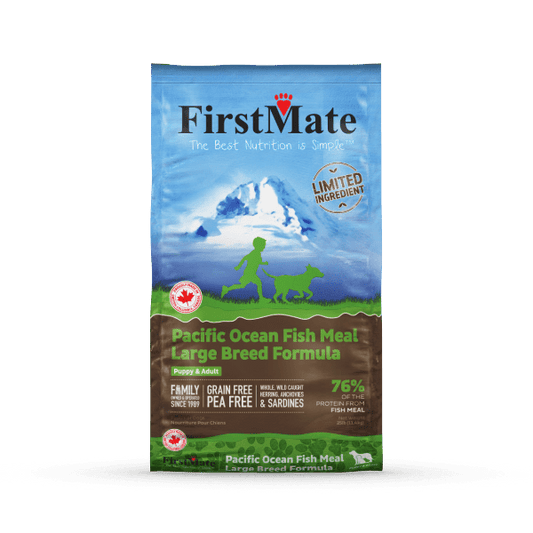 Limited Ingredient Pacific Ocean Fish Meal – Large Breed Formula