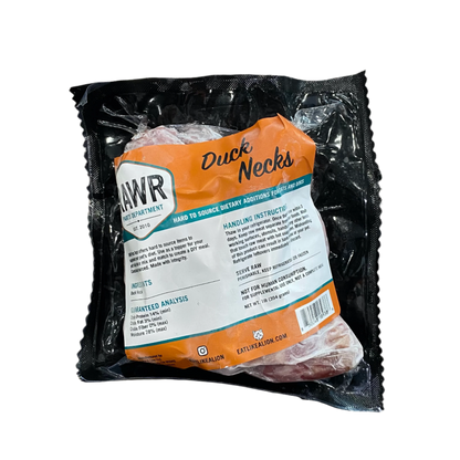 Frozen Raw Duck Necks
