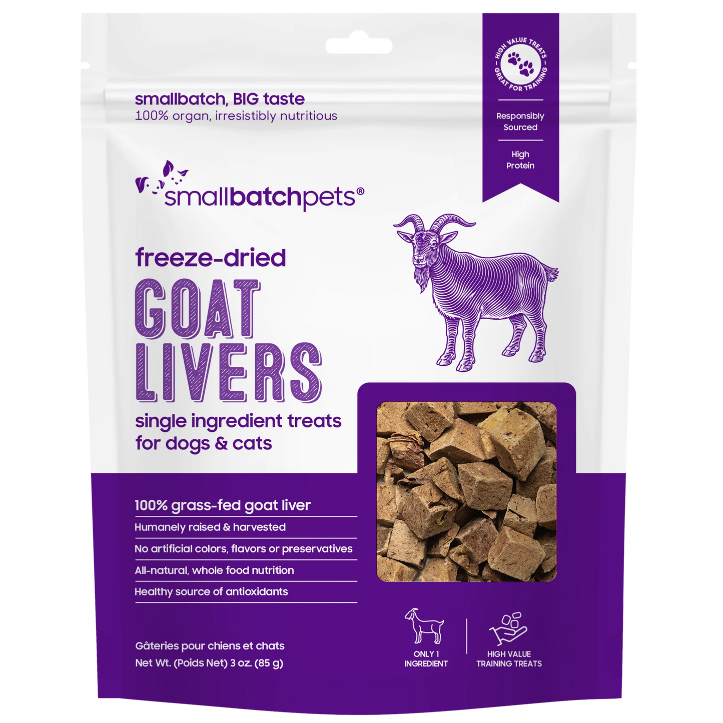 Smallbatch Freeze-dried Liver Treats