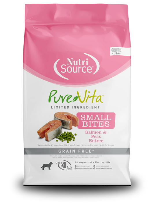 Pure Vita - Small Bites Salmon & Peas Entrée