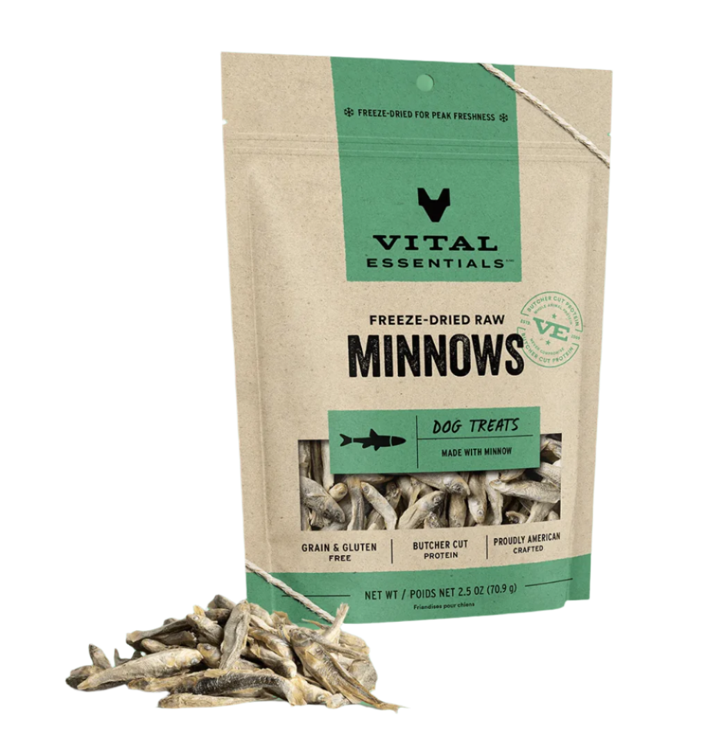 Freeze-Dried Raw Minnows