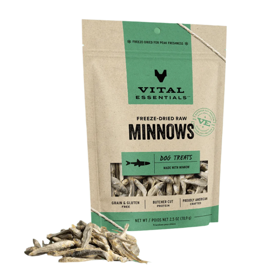 Freeze-Dried Raw Minnows