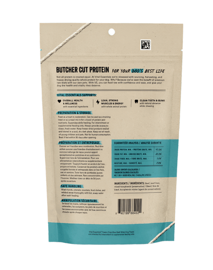 Freeze-Dried Raw Beef Bites