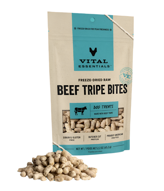 Freeze-Dried Beef Tripe Bites