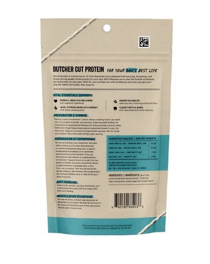 Freeze-Dried Beef Tripe Bites