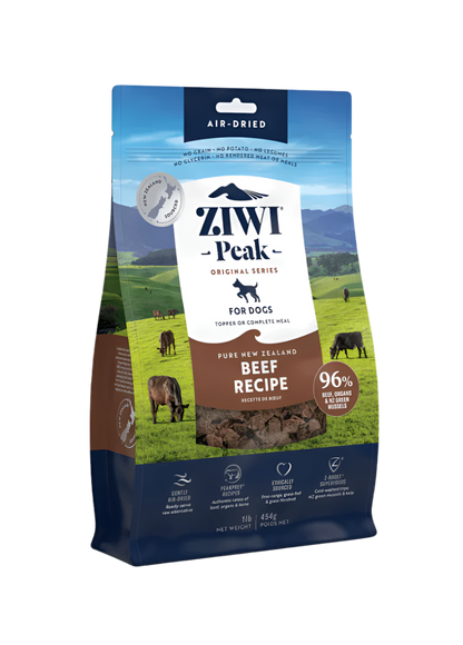 Ziwi Peak Air-Dried Dog Food – Gently Air-Dried Raw Nutrition for Dogs