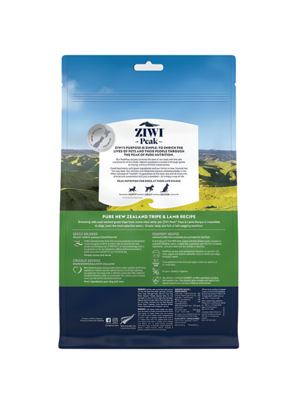 Ziwi Peak Air-Dried Dog Food – Gently Air-Dried Raw Nutrition for Dogs